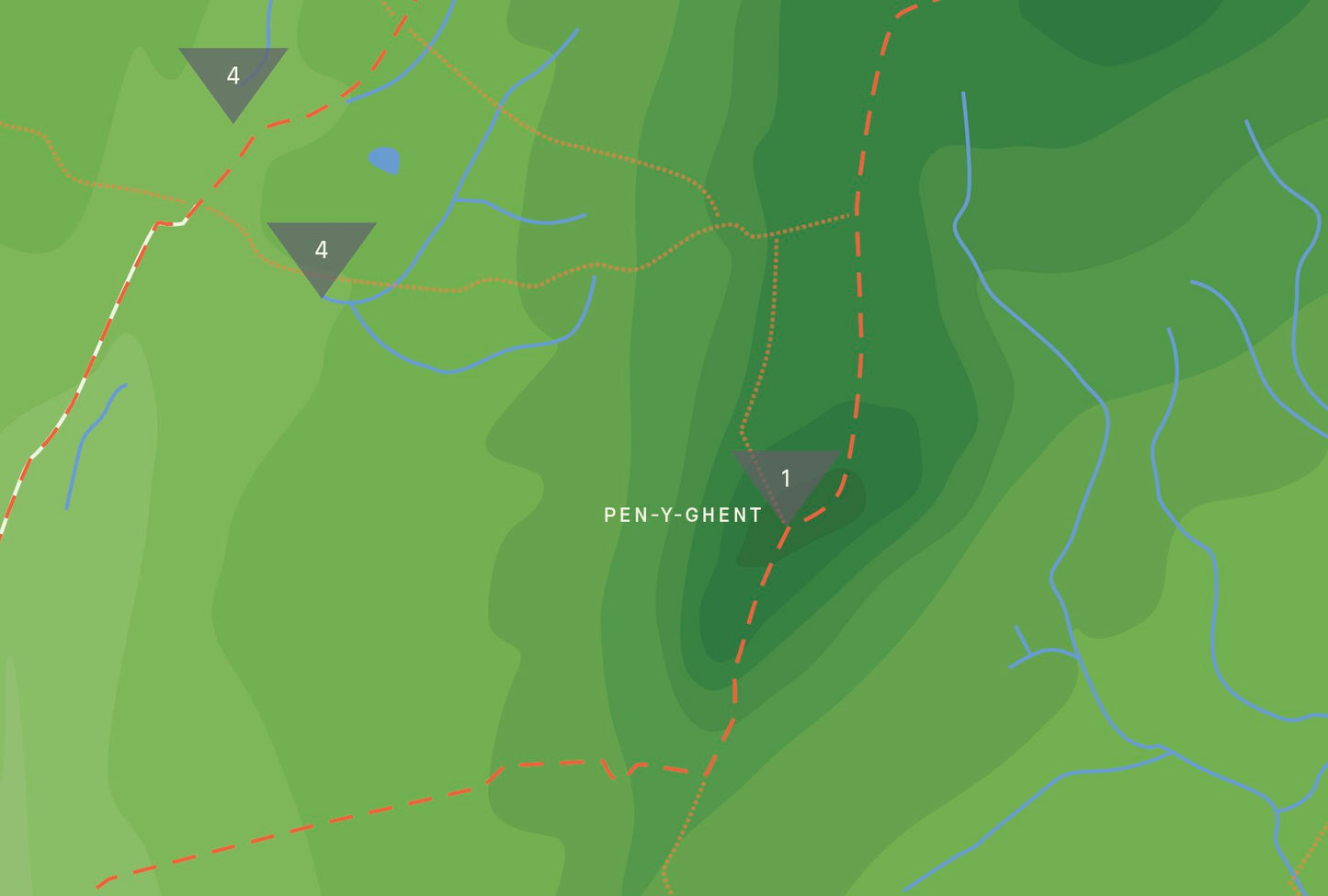 THIS WAY Yorkshire Three Peaks Map