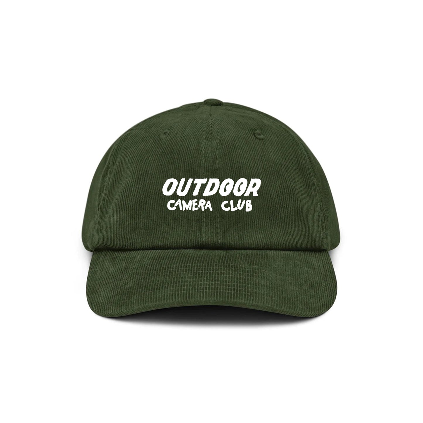 Corduroy Font Cap - Pine