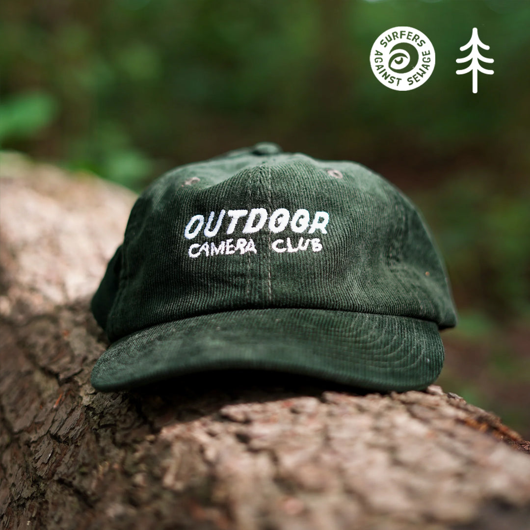 Corduroy Font Cap - Pine
