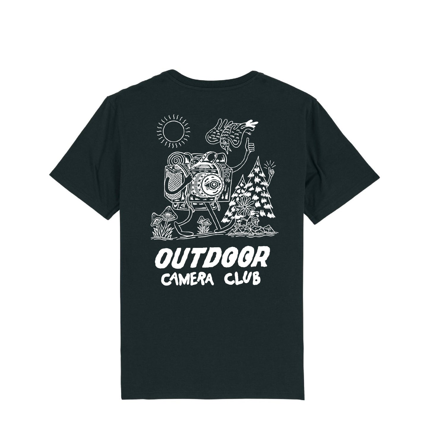 Camera Rambler Tee - Black
