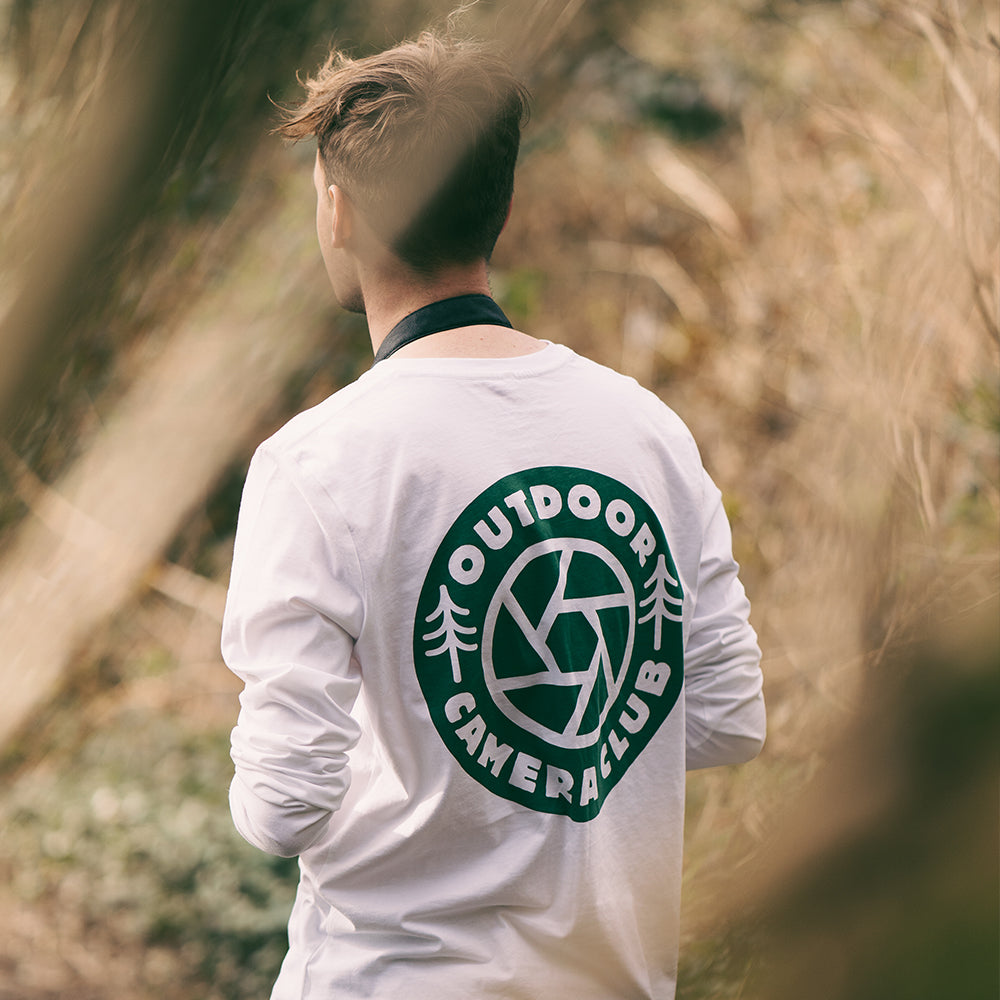 Long Sleeve Logo Tee - Forest Green