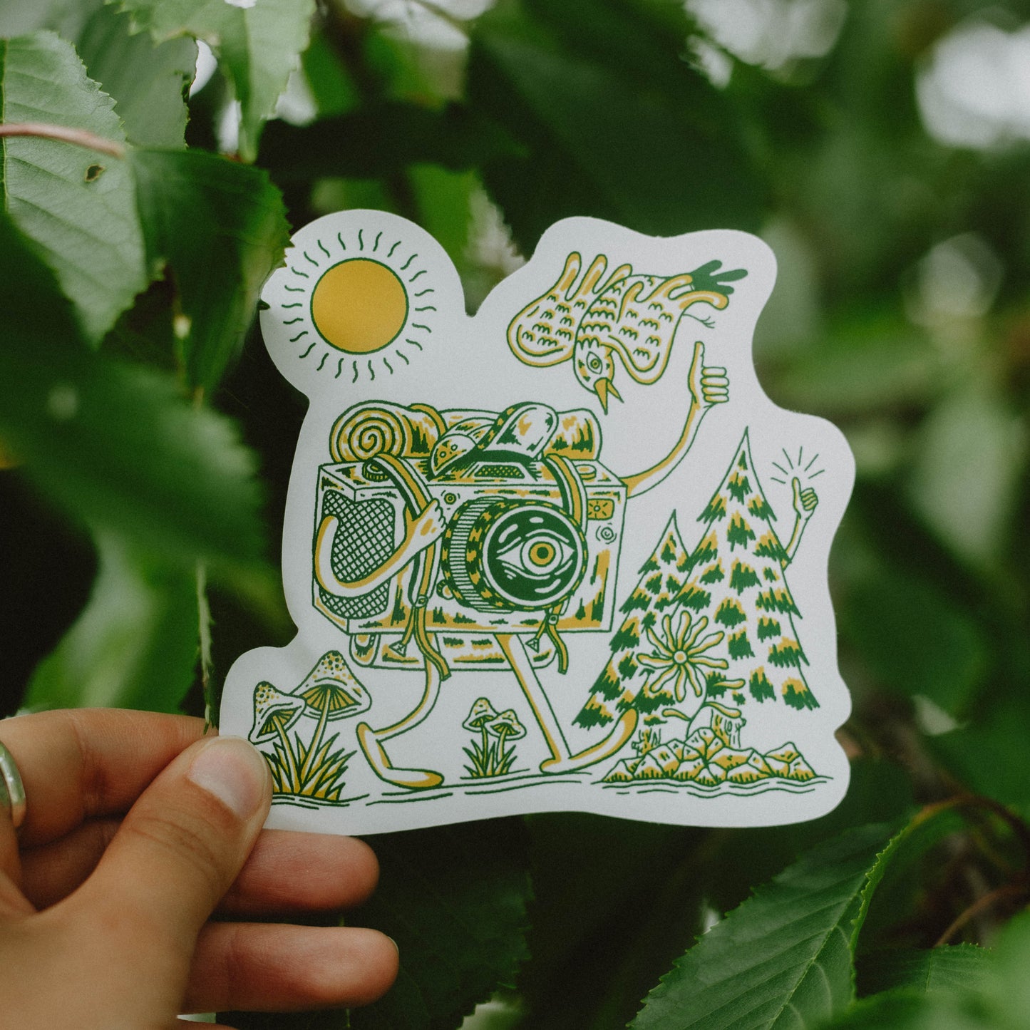 Camera Rambler Sticker