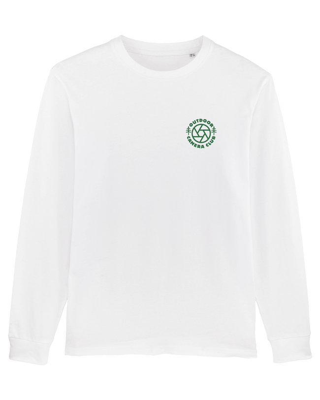 Long Sleeve Logo Tee - Forest Green