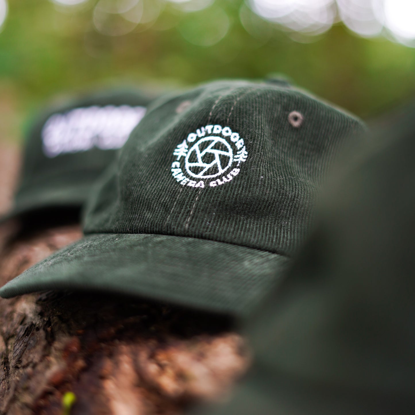 Corduroy Logo Cap - Pine