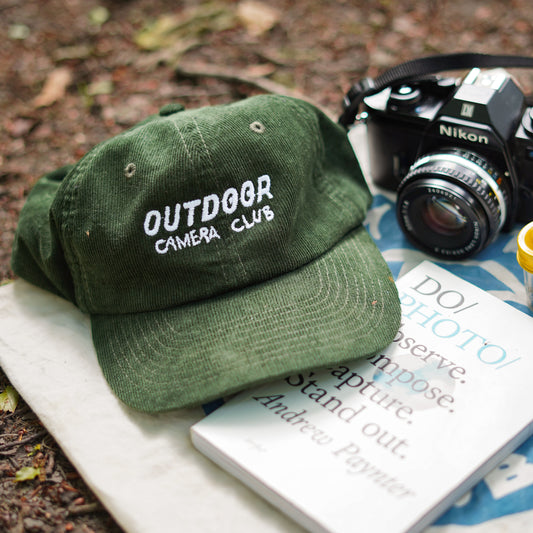 Corduroy Font Cap - Pine
