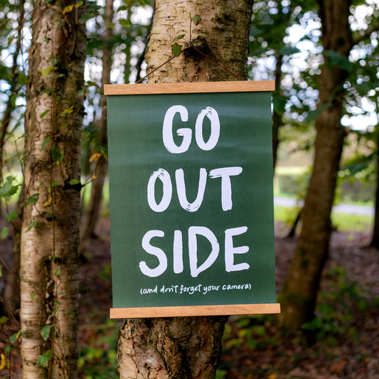 Go Outside A3 Poster