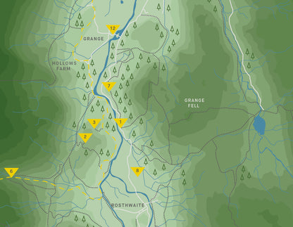 THIS WAY Borrowdale Map