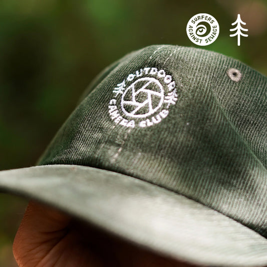 Corduroy Logo Cap - Pine