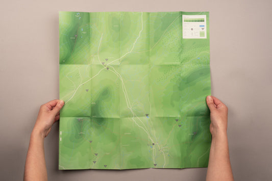 THIS WAY Yorkshire Three Peaks Map