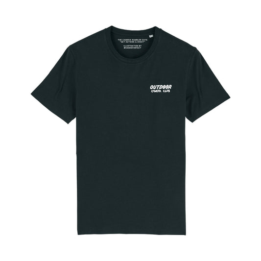Camera Rambler Tee - Black
