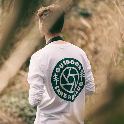 Long Sleeve Logo Tee - Forest Green