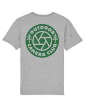 Load image into Gallery viewer, Grey Short Sleeve Logo Tee - Forest Green
