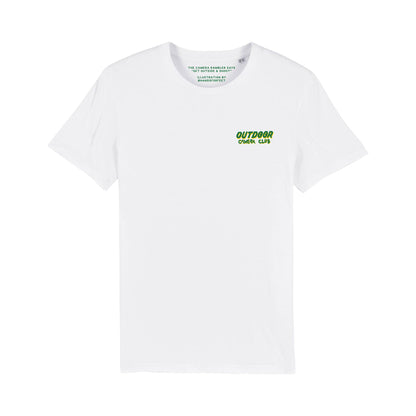 Camera Rambler Tee - White/Green/Yellow