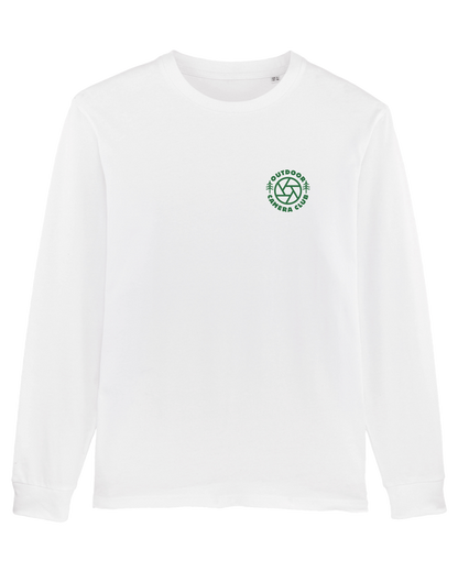 Long Sleeve Logo Tee - Forest Green